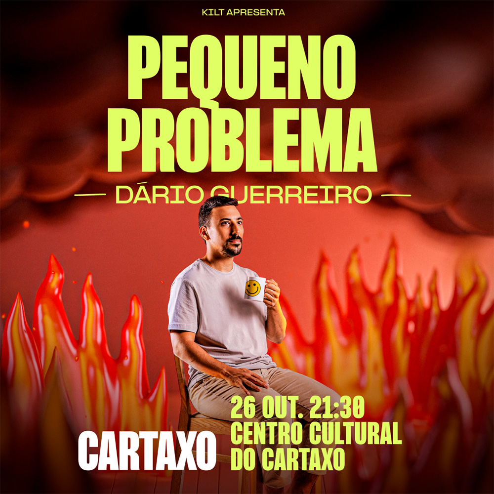 Pequeno Problema, stand-up de Dário Guerreiro