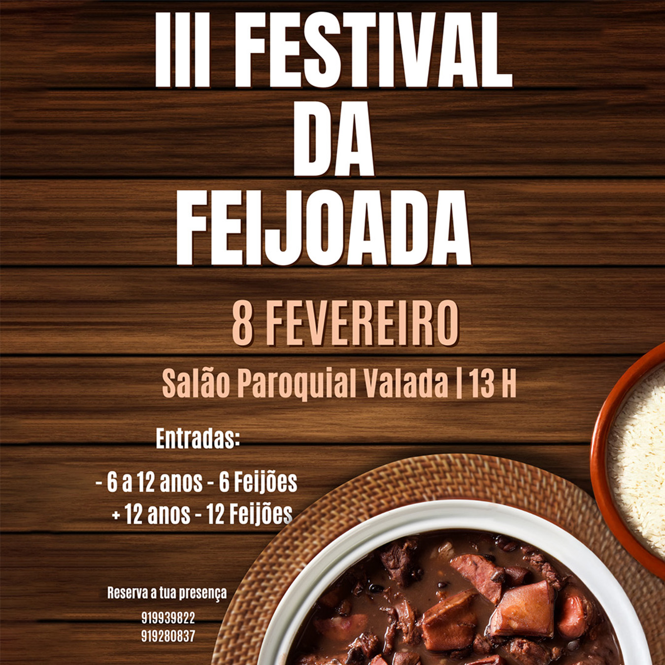 III Festival da Feijoada em Valada