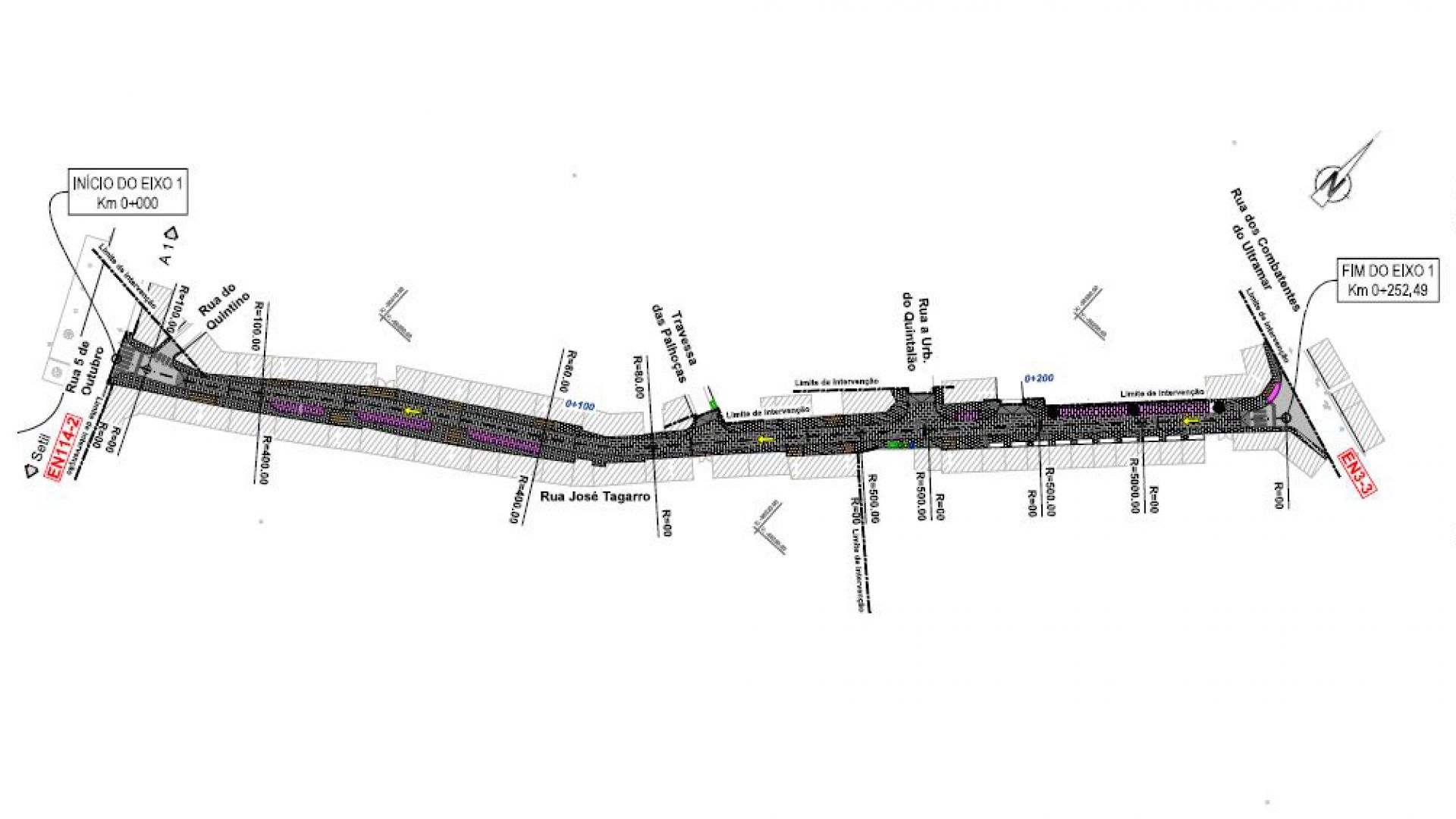 Obras de Requalificação e Valorização da Rua José Tagarro