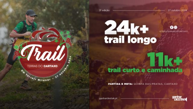 Inscrições para Trail Terras do Cartaxo